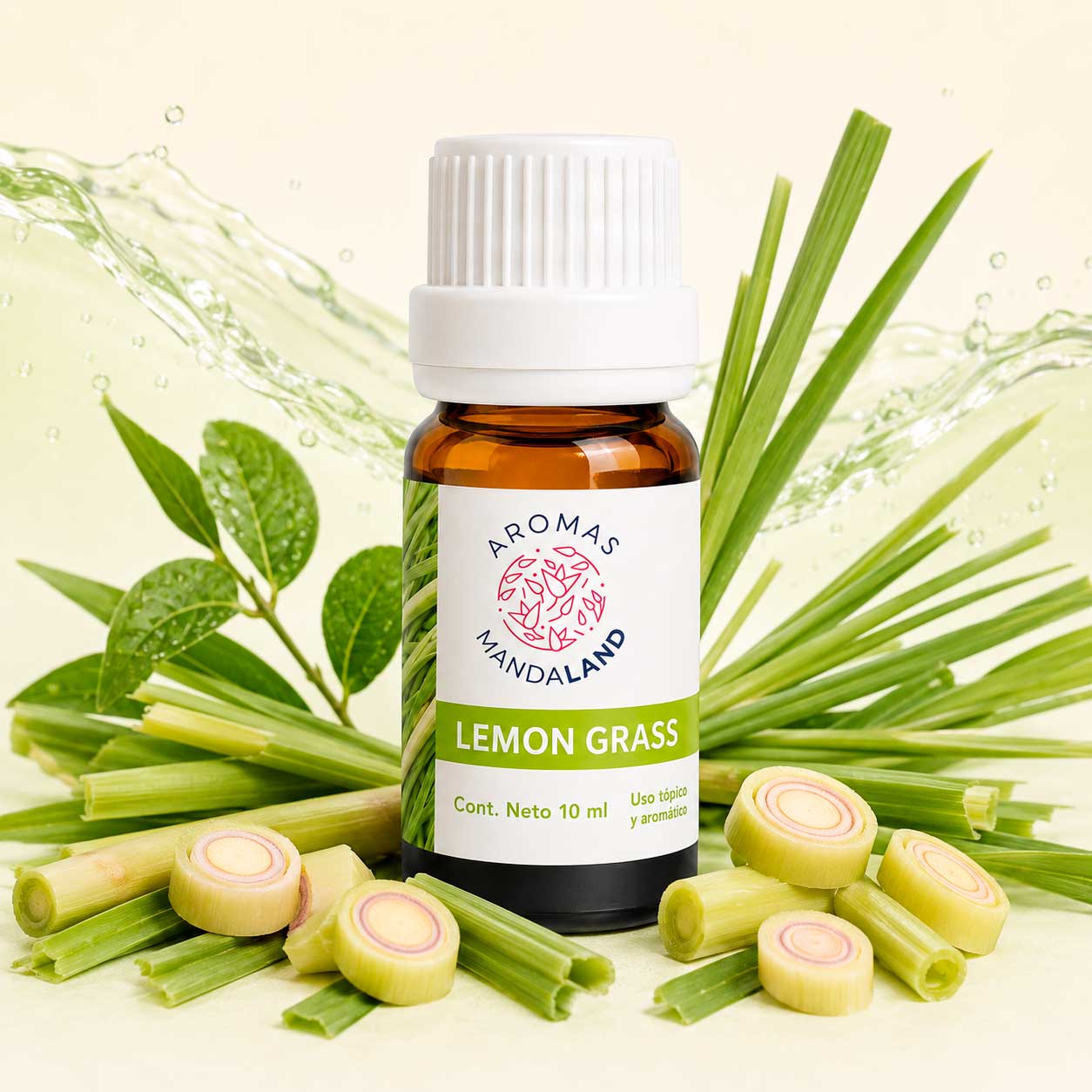 Esencia de LemonGrass para aromaterapia