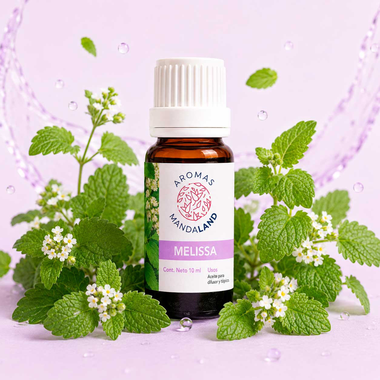 Esencia de Melissa para aromaterapia